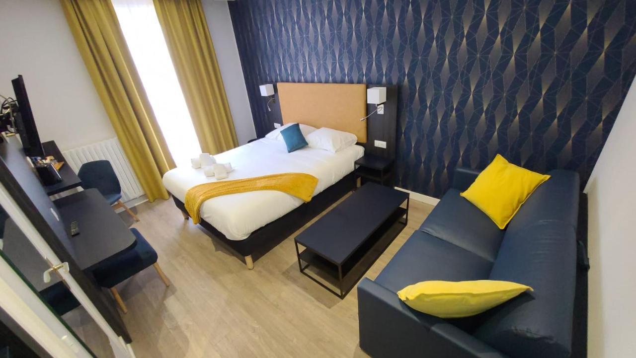 Hotel Le Cosy Riva Bella Ouistreham Exterior foto